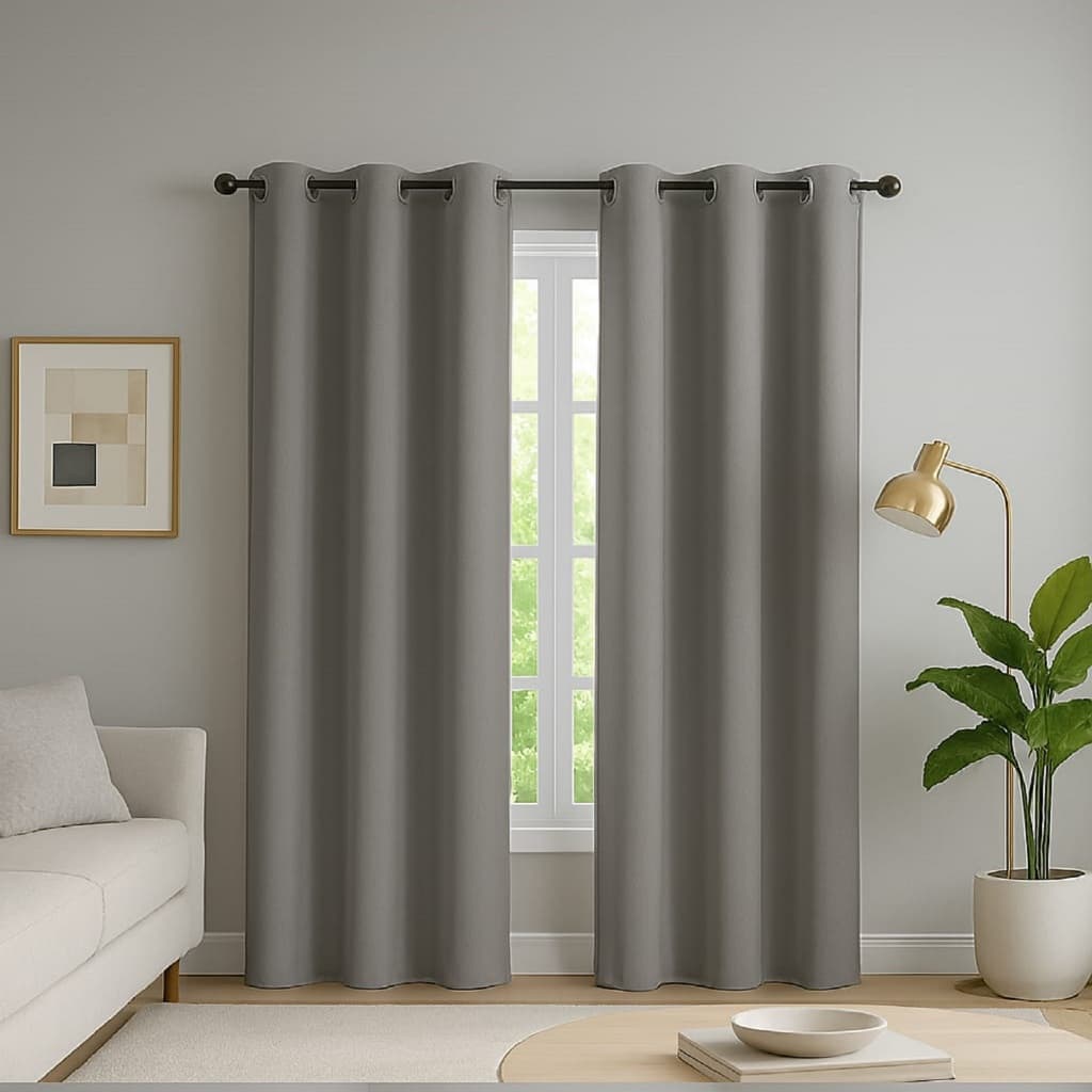 Cortina Blackout PVC Corta 100% a Luz 2,80m x 2,30m Para Sala Quarto Escritorio 2,20x1,30 2,80x1,60