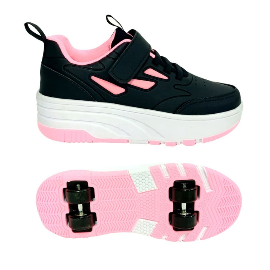 Tenis Rodinha Menino Meninas 28 Ao 37 4 Rodas Lançamento