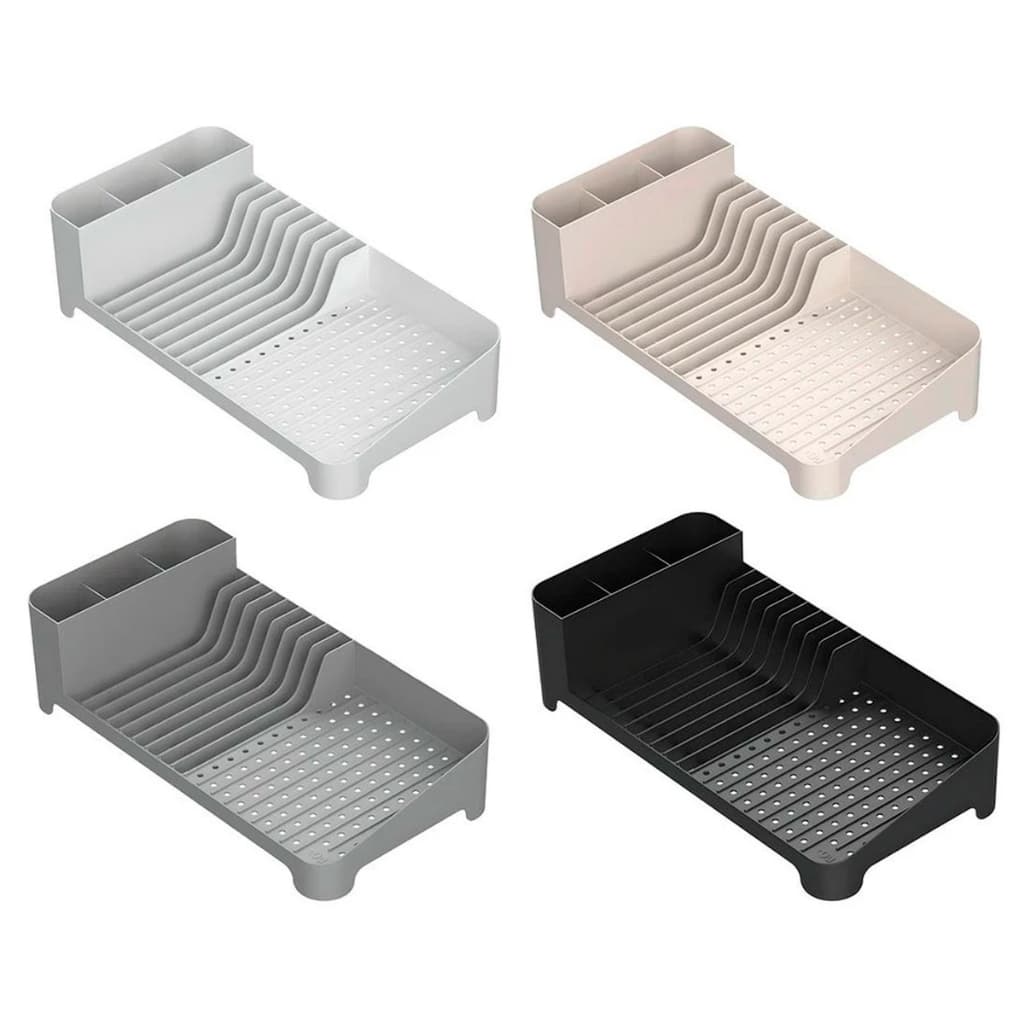 Escorredor de Louças Trium  Com Porta Talheres Compact EL505 - Ou