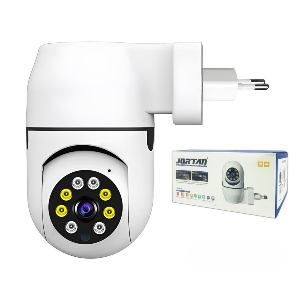 Câmera Tomada Wi-fi facilidade na instalação - Ambiente interno App Yoosee