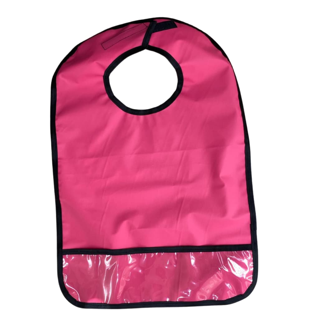 Babita impermeável de adulto, com fechamento em velcro feita em bagum, material maleavel