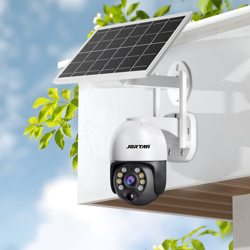 Câmera De Segurança Dome Wifi App Icsee Energia Solar Hd 531 MING