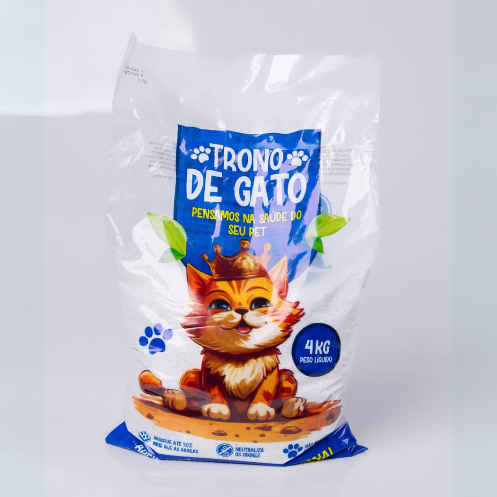 Areia Trono de Gato Tradicional - Mineral Dolamita