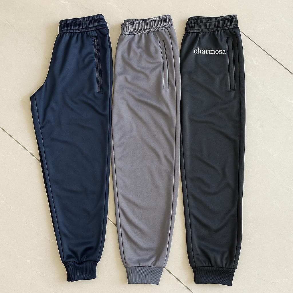 Kit 2 Calças infantil 10 ao 16 Com Ziper nos Bolsos