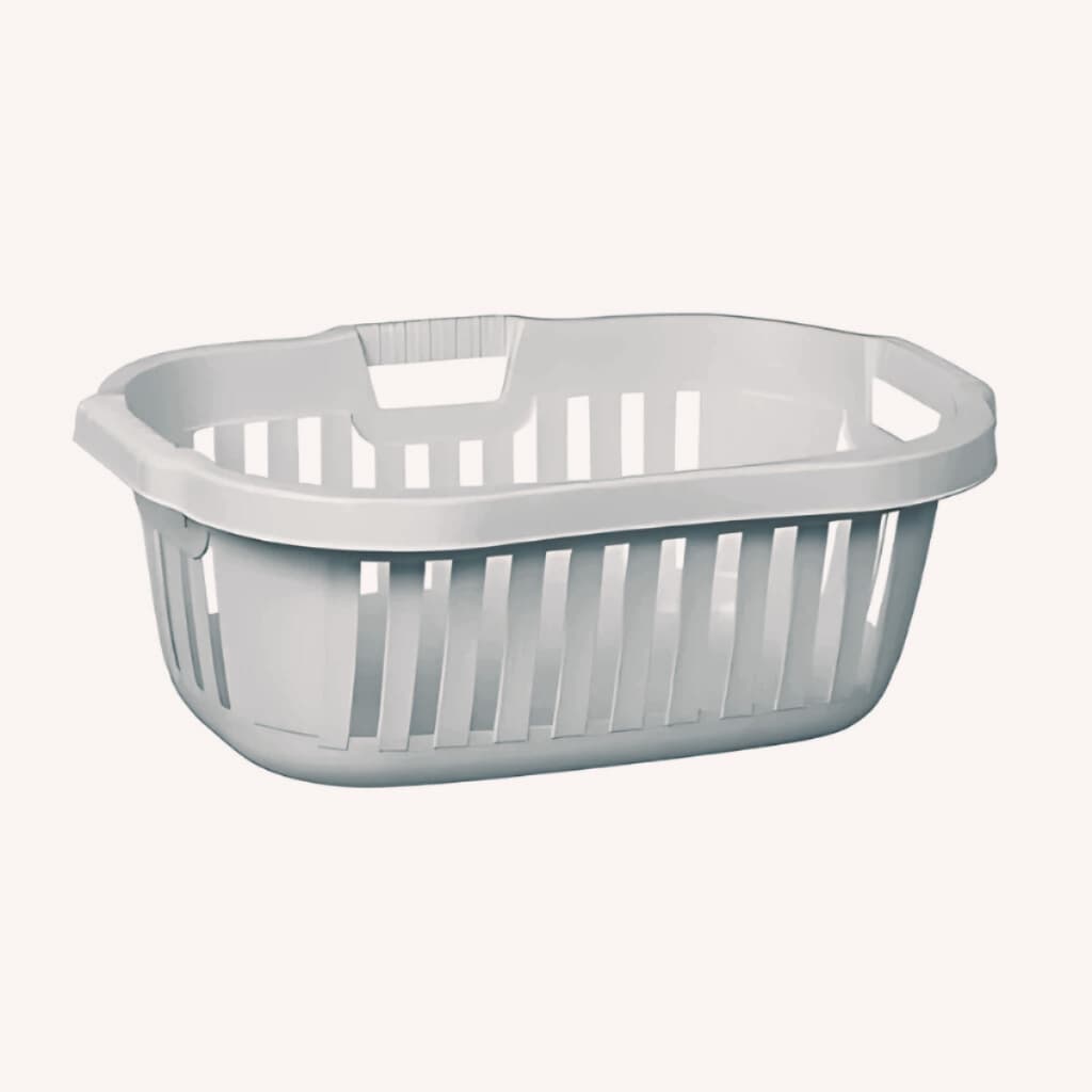 Cesto De Roupa Suja Grande 28 Litros Multiuso Lavanderia em Plástico Resistente