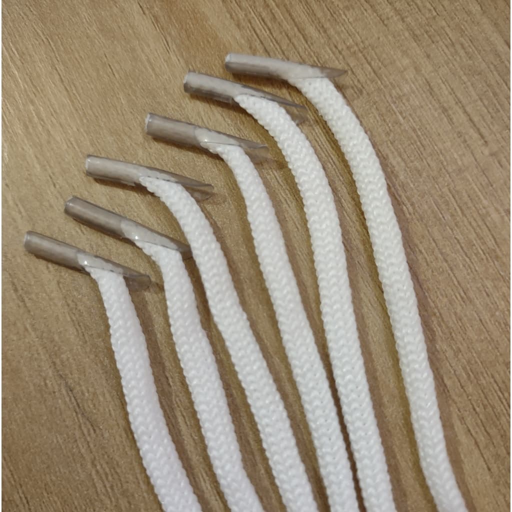 Cordão De Poliéster Com Ponteira Para Alça De Sacola 200unid. Com Aprox. 28cm