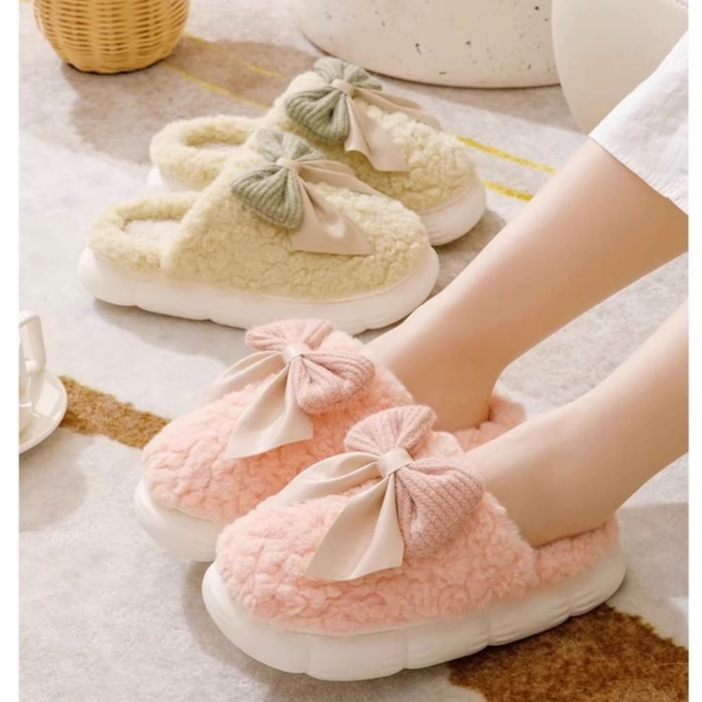 Pantufa Adulto Chinelo de Inverno Forrado Feminino Leve Nuvem
