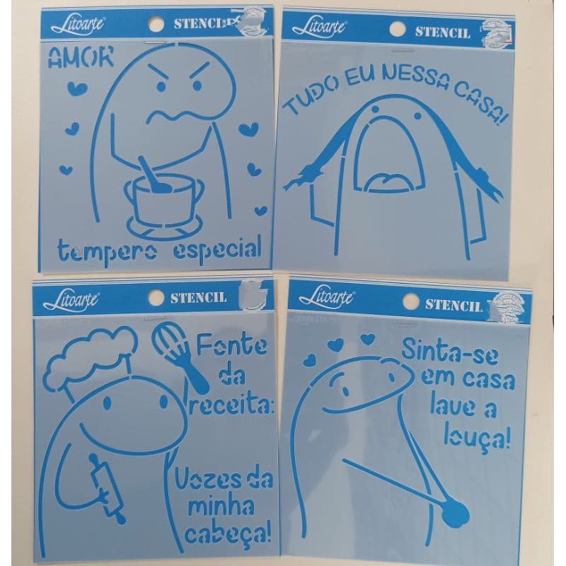 STENCIL LITOARTE 14x14