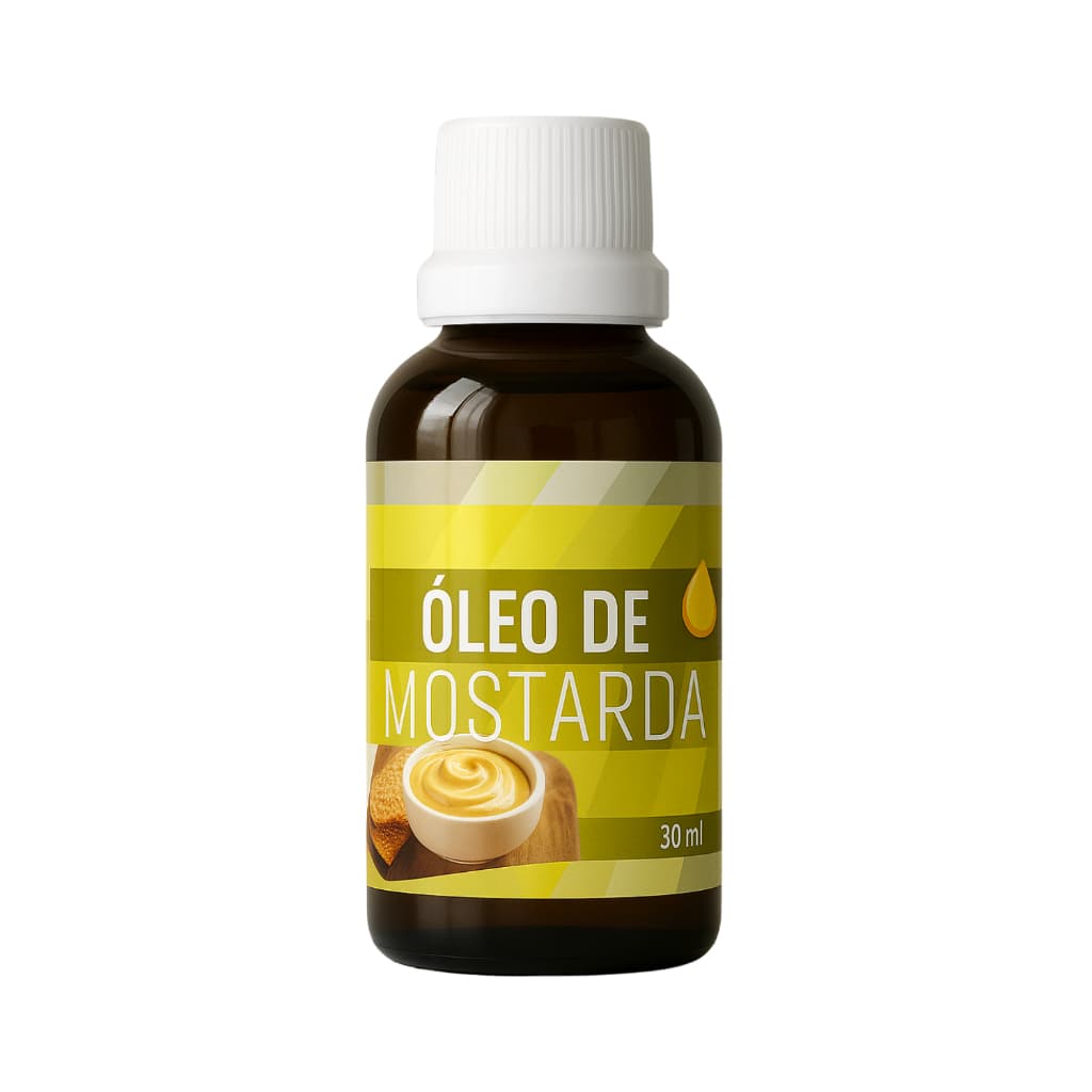 Óleo Vegetal de Mostarda 100% Puro 30ml