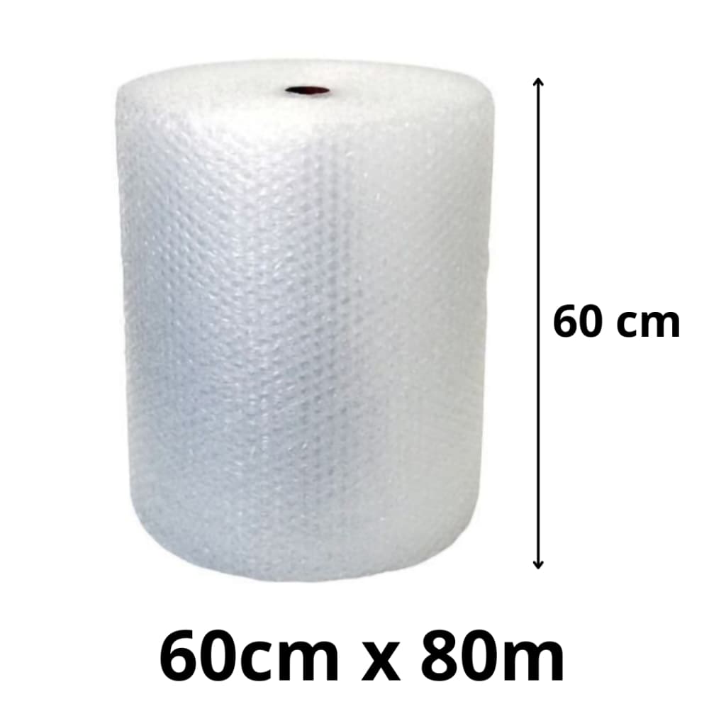 Plástico Bolha 60cm X 80m Ideal Para Vendas Ecommerce Embalagens em Geral Mudanças