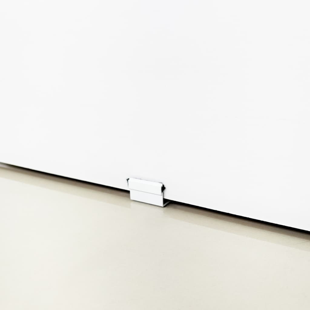 Guia Inferior U Ajustável para Porta de Correr - Externo