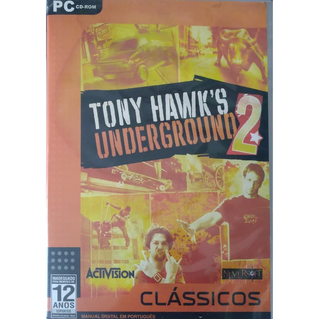 Game Pc Tony Hawks Underground 2 - Cdrom