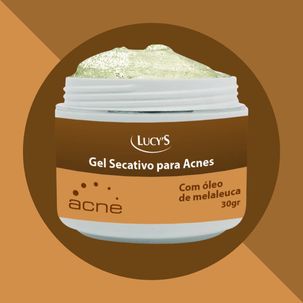 Gel Secativo de Acne com Óleo de Melaleuca – 30g