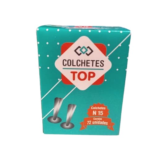 Colchete Top Bailarina Vários Tamanhos Caixa Com 72 Colchetes Clips Top