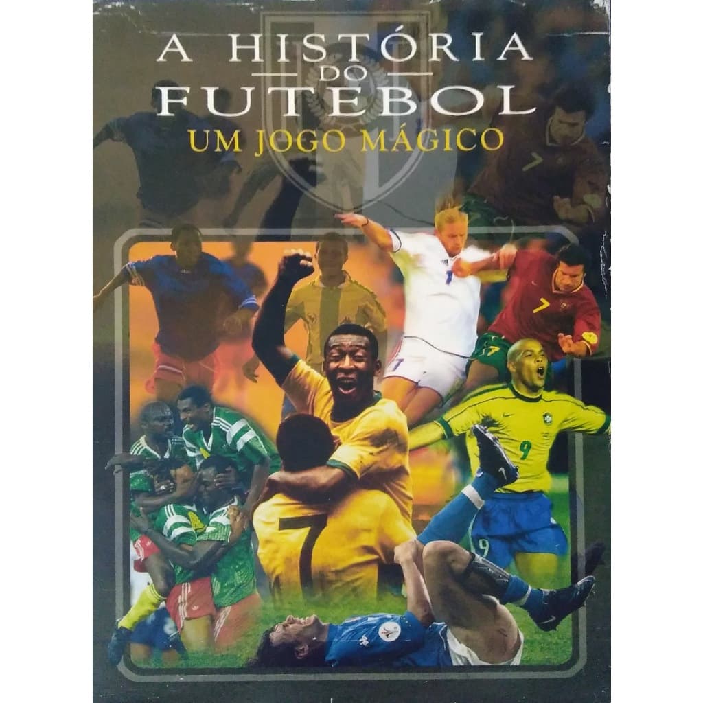 Box Dvd História Do Futebol Jogo Magico Completo 6 Volumes