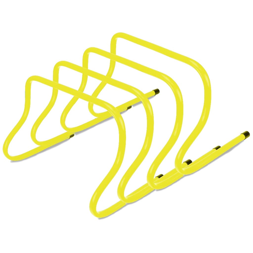 Kit 4 Barreiras 30cm Treinamento Funcional Agilidade Obstáculo Circuito JustGoFit