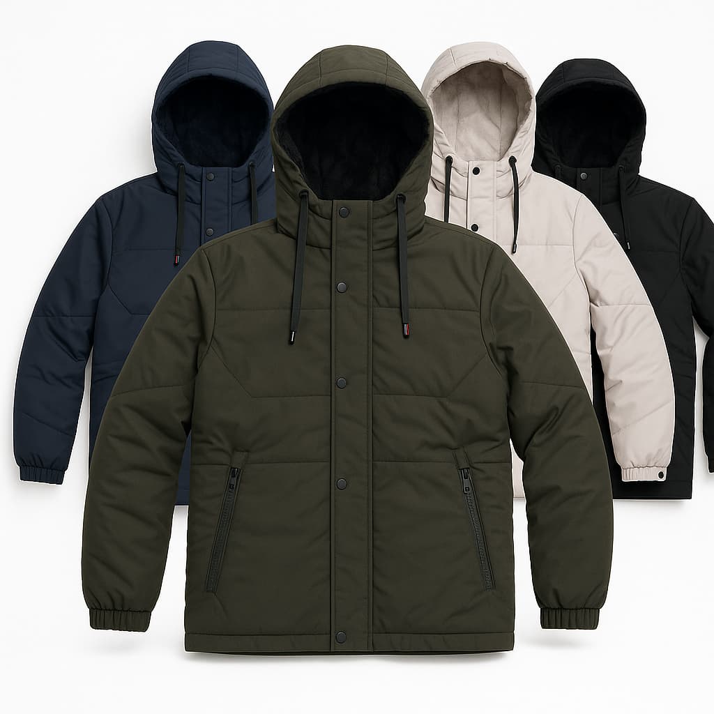 Jaqueta Bobojaco Casaco Forrada Peluciada Inverno Neve Frio Impermeável Intenso Com Punho