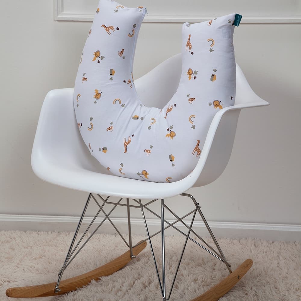 Almofada Amamentação 100% Algodão 200 Fios Super Macia e Confortável Estampa Fofa