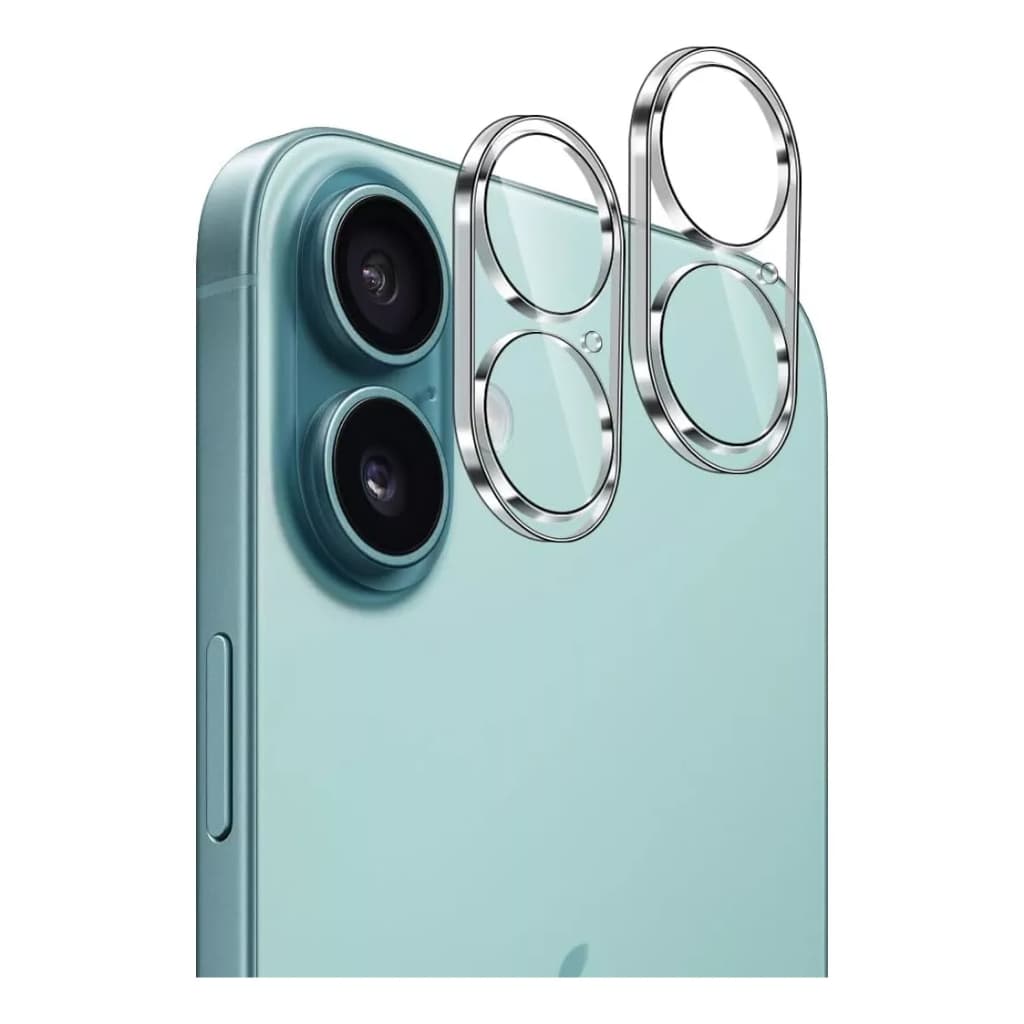 Película Vidro 3d Da Câmera Para iPhone 16 / iPhone 16 Plus