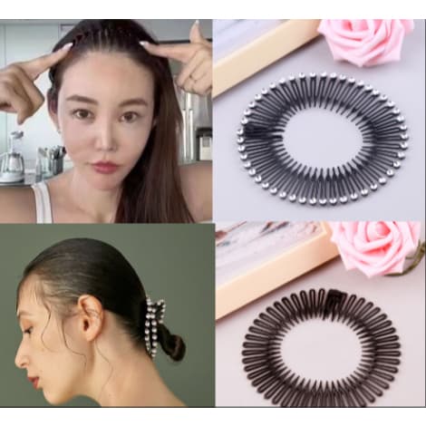 Faixa de cabelo Flexível Pente Headband