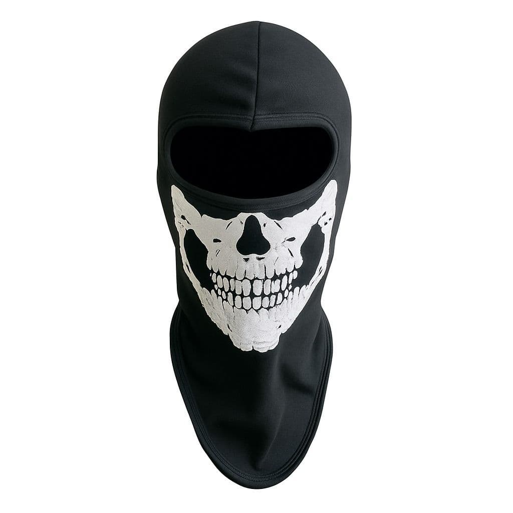 1x Touca Ninja Balaclava Personalizada Capuz Tamanho Único