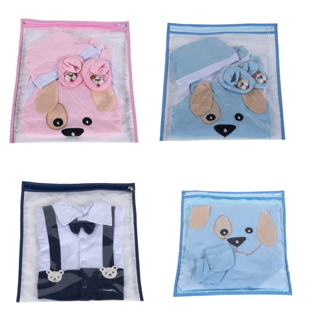 Kit 10 Saquinho Saco Maternidade Bebê Organizador Mala Maternidade