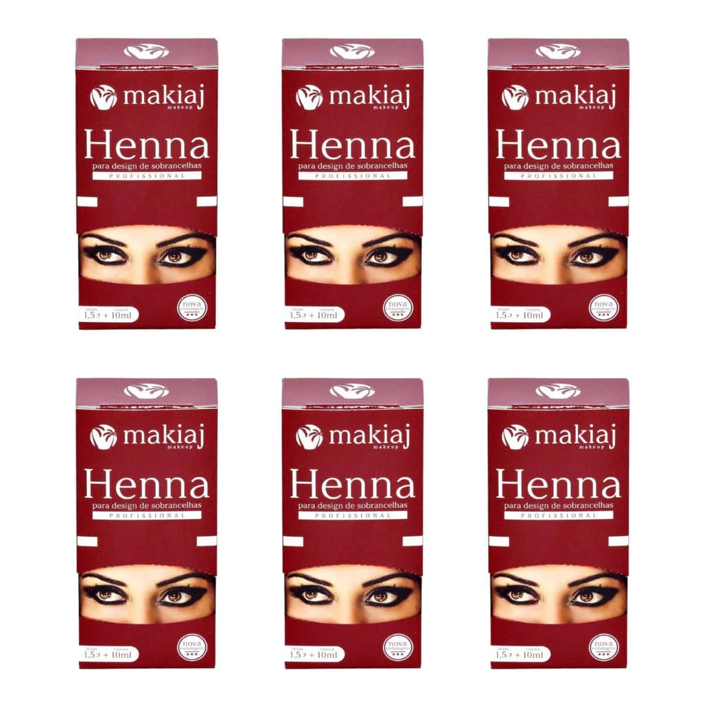 HENNA PARA SOBRANCELHA - MAKIAJ
