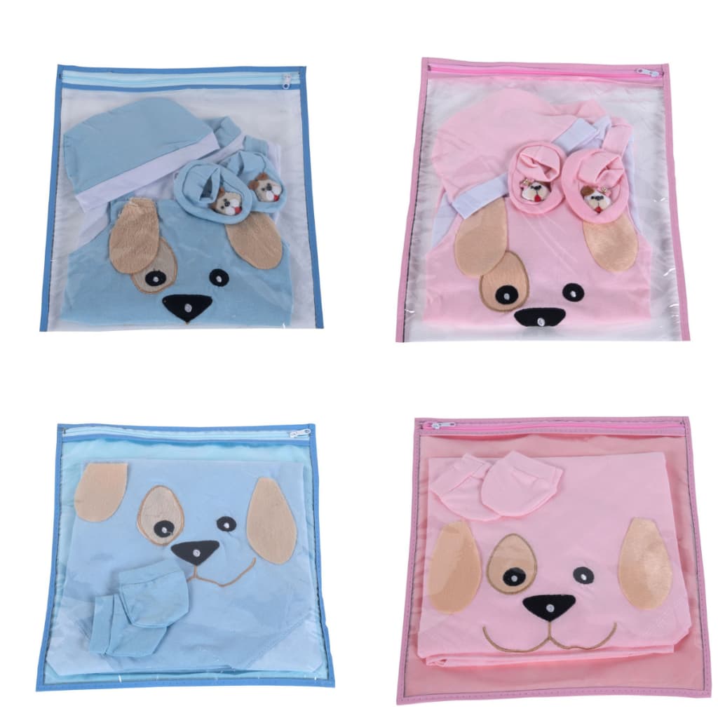 Kit 5 Saquinho Saco Maternidade Bebê Organizador