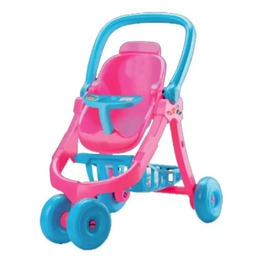 Carrinho De Bonecas para menina Alive 3 em 1
