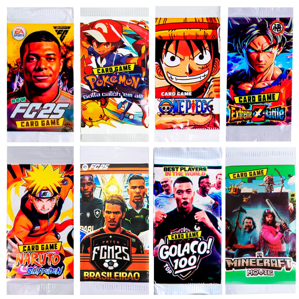 KIT 500 CARDS - TEMAS VARIADOS