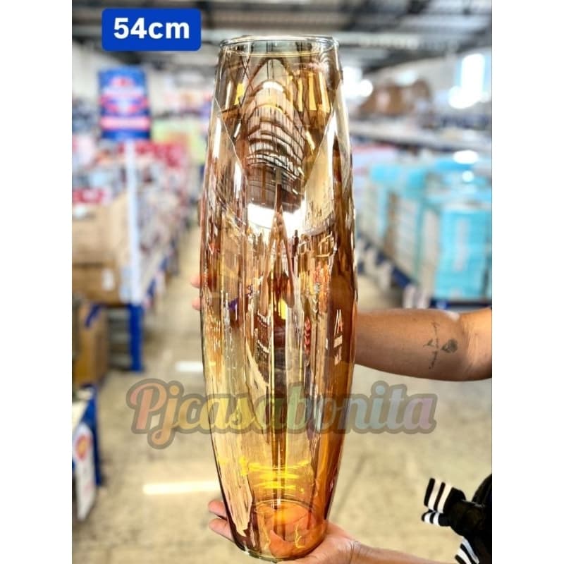 Picasso ÂMBAR Pronta Entrega vaso de vidro da PJCASABONITA