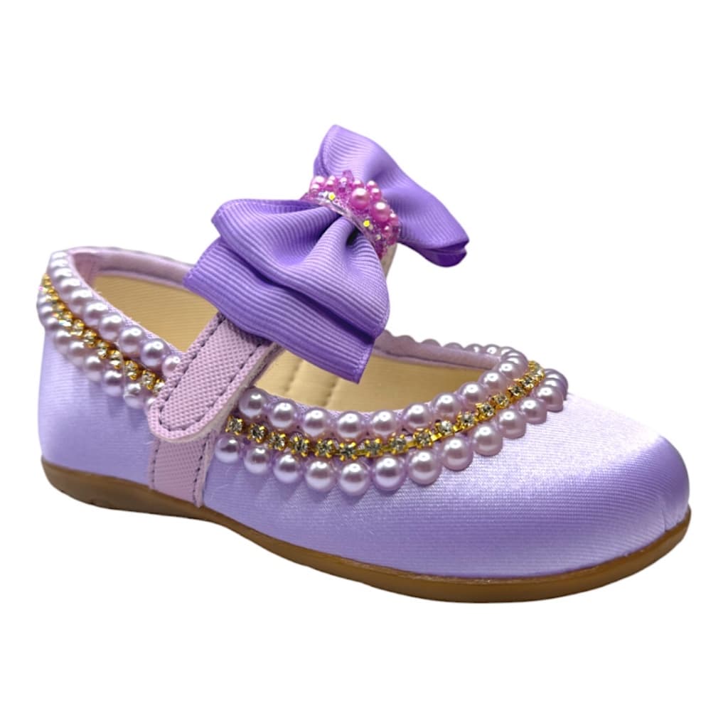 Sapatilha Customizada Daminha Lilás Princesa Princesinha Sofia Tema Aniversário Meninas