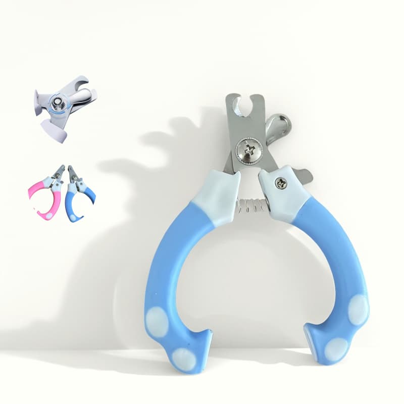 Cortador de Unhas para Gatos com Segurança | Tesoura Pet Anti-Derrota - Ideal para Gatos e Filhotes