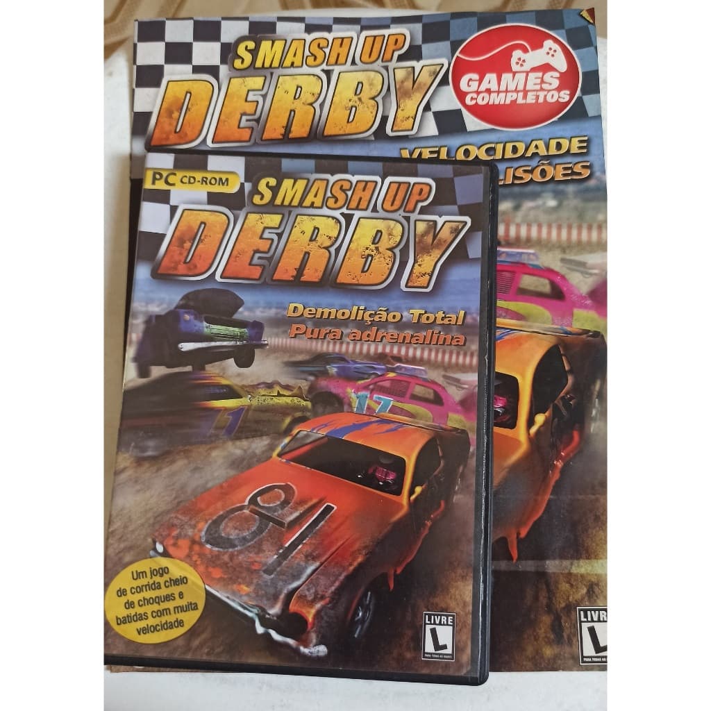 PC GAME - Samash Up Derby - original, usado e em bom estado