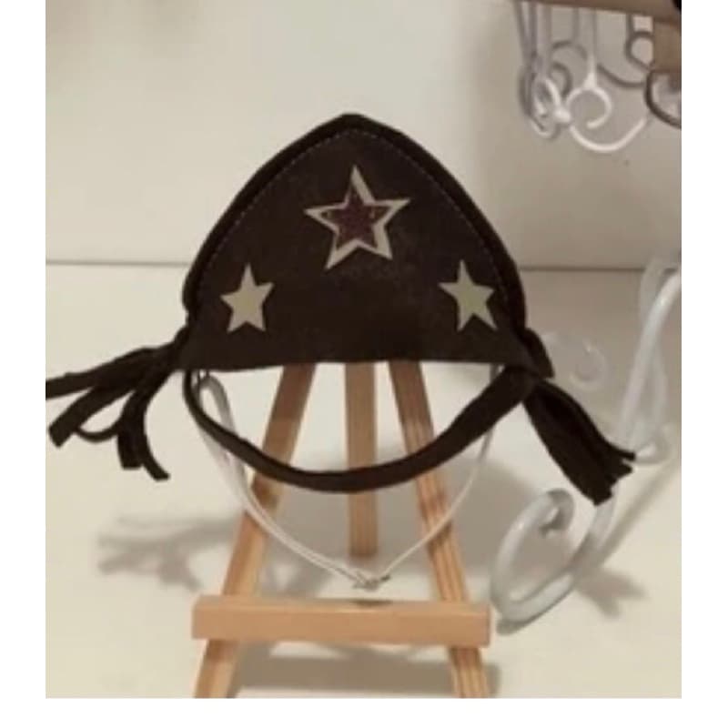 chapéu cangaçeiro,chapéu lampião pet.NÃO ACOMPANHA COLETE.