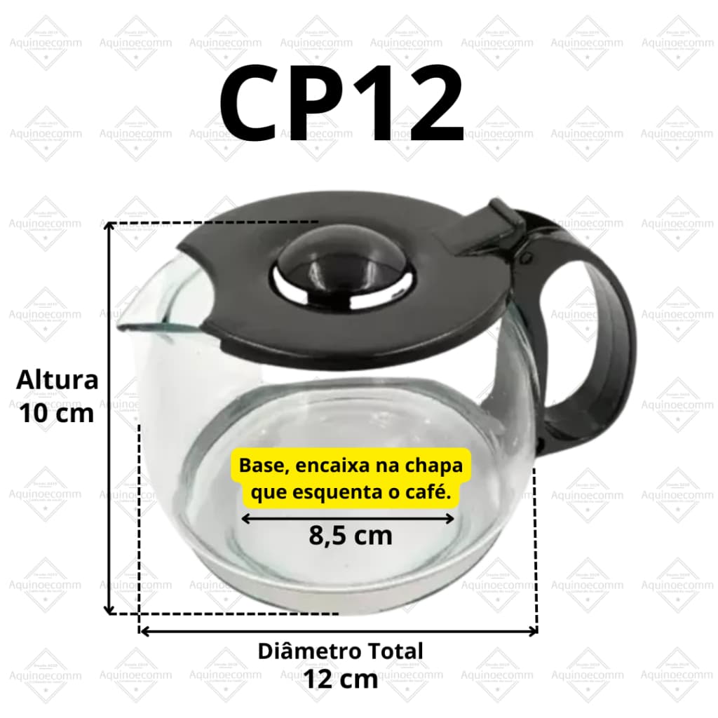 Jarra Compatível para Cafeteira Arno Perfectta