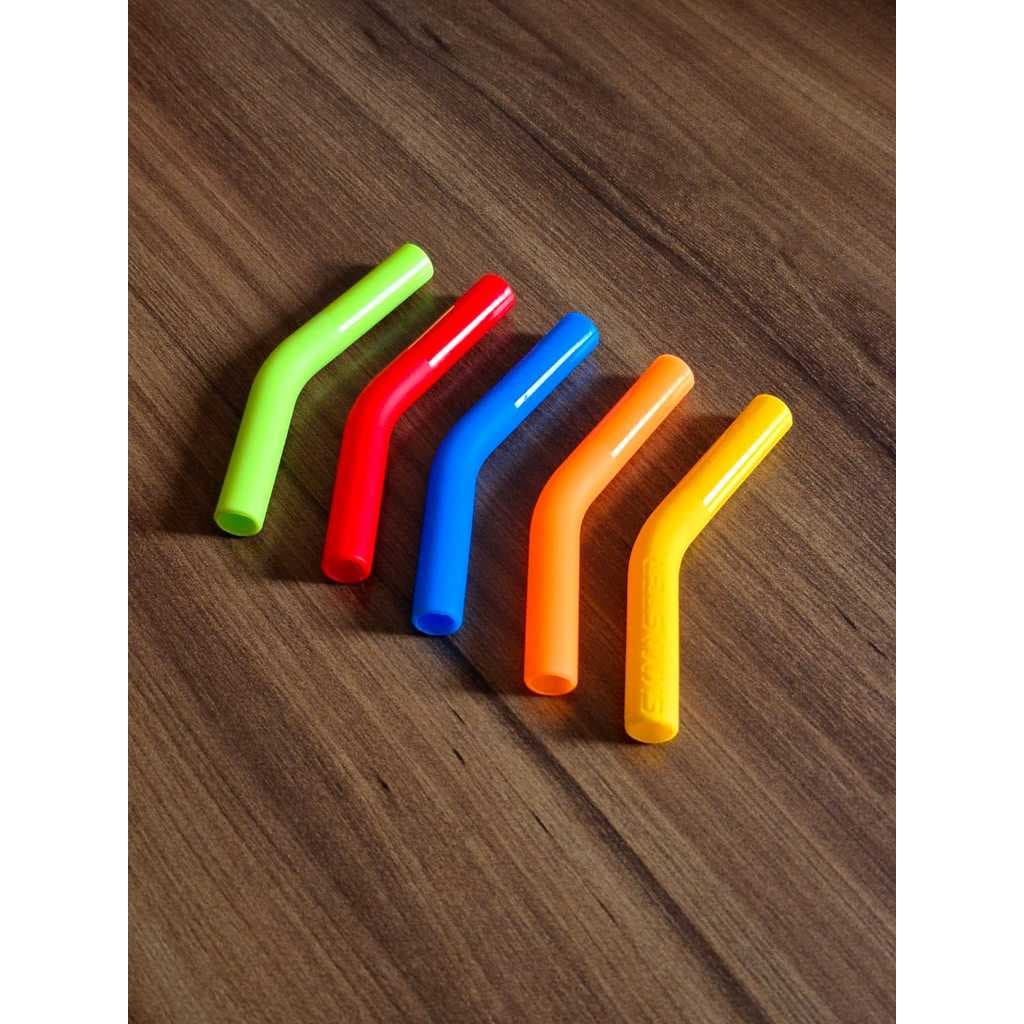 Borrachinha Colorida Para Canudo de Metal 8MM – Vedação com Estilo!