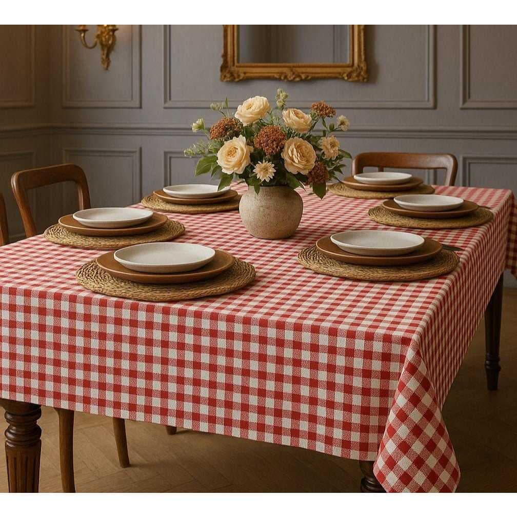 Toalha de Mesa e Forro de Mesa Xadrez Premium P/ Decoração, Festa Junina e Piquenique Resistente
