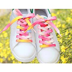 Cadarço colorido largo poliéster  sem elástico