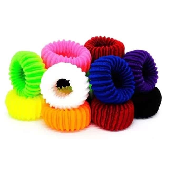 Pacote c/24 Elástico Xuxinhas Xuxão de Rabicó  - 24/80/150 unidades por pacote（Elastico--003）