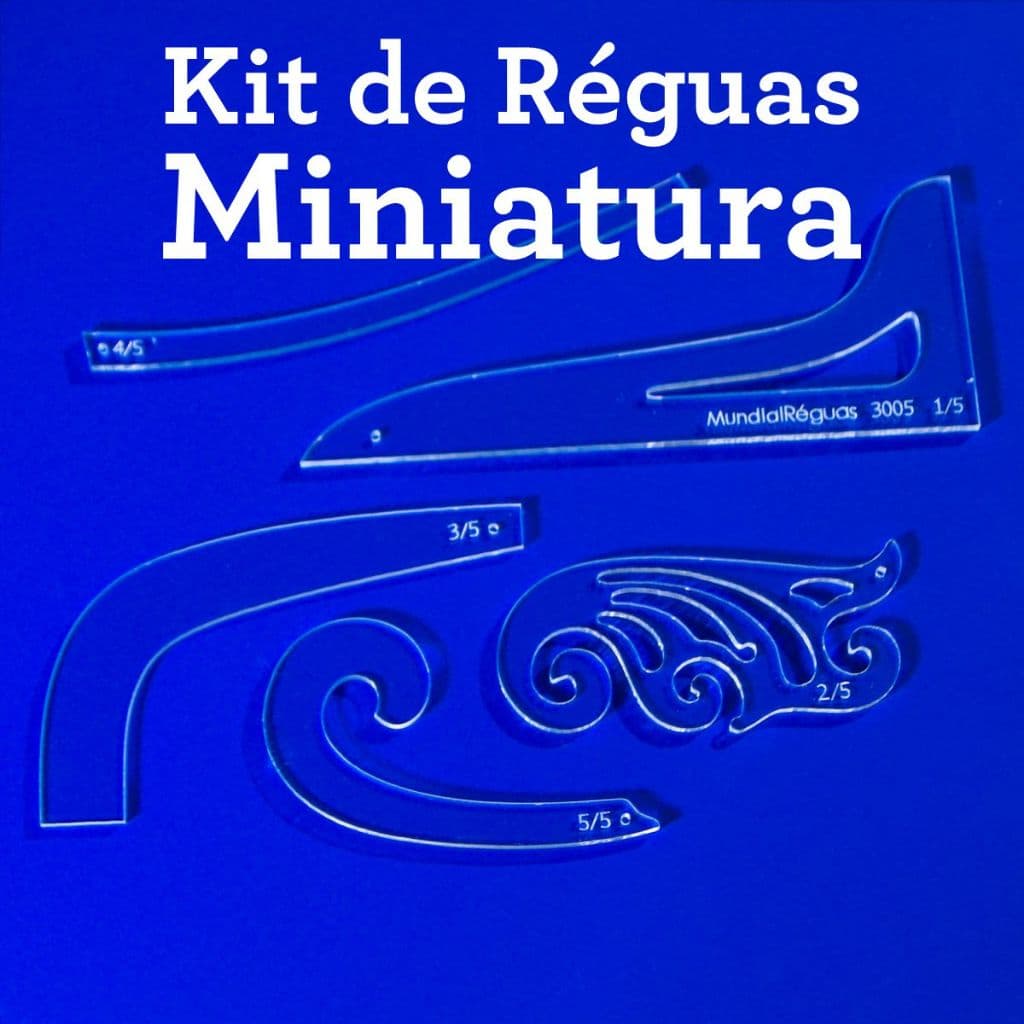 Kit de Réguas em Miniatura