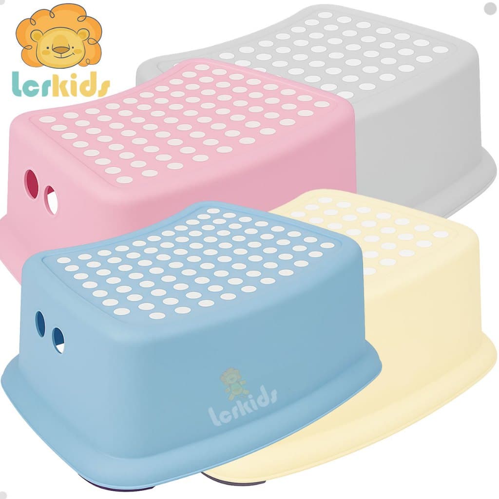Banquinho 1 Degrau Anti-derrapante Step Banheiro Infantil banco cocoras Banheiro Pia Multiuso