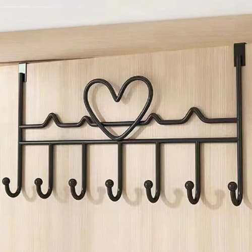 Suporte Cabide de Metal Encaixe Gancho Para Pendurar Toalha Chave Roupa