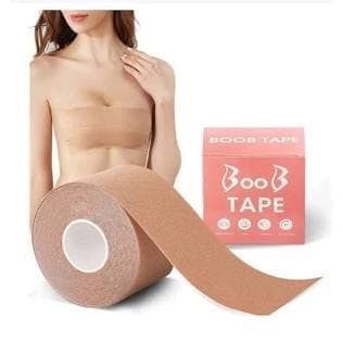 Fita Levanta Seio Protetor de Mamilo Sutiã Mama Rolo 5m - Boob Tape
