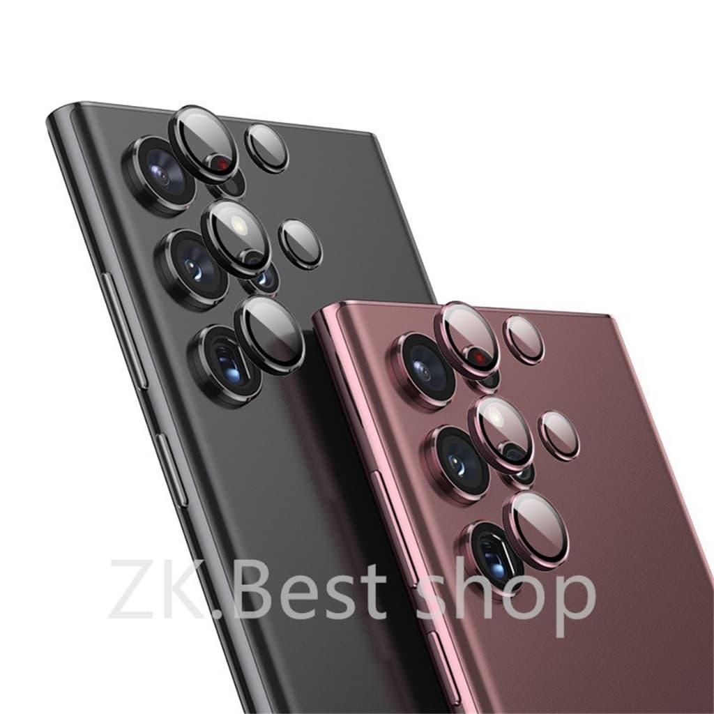 Kit Lente Película De Câmera Lisa Para Celular Samsung S25 24 23 22 Ultra plus FE A 06 14 15 35 54 24 16 05 06 +