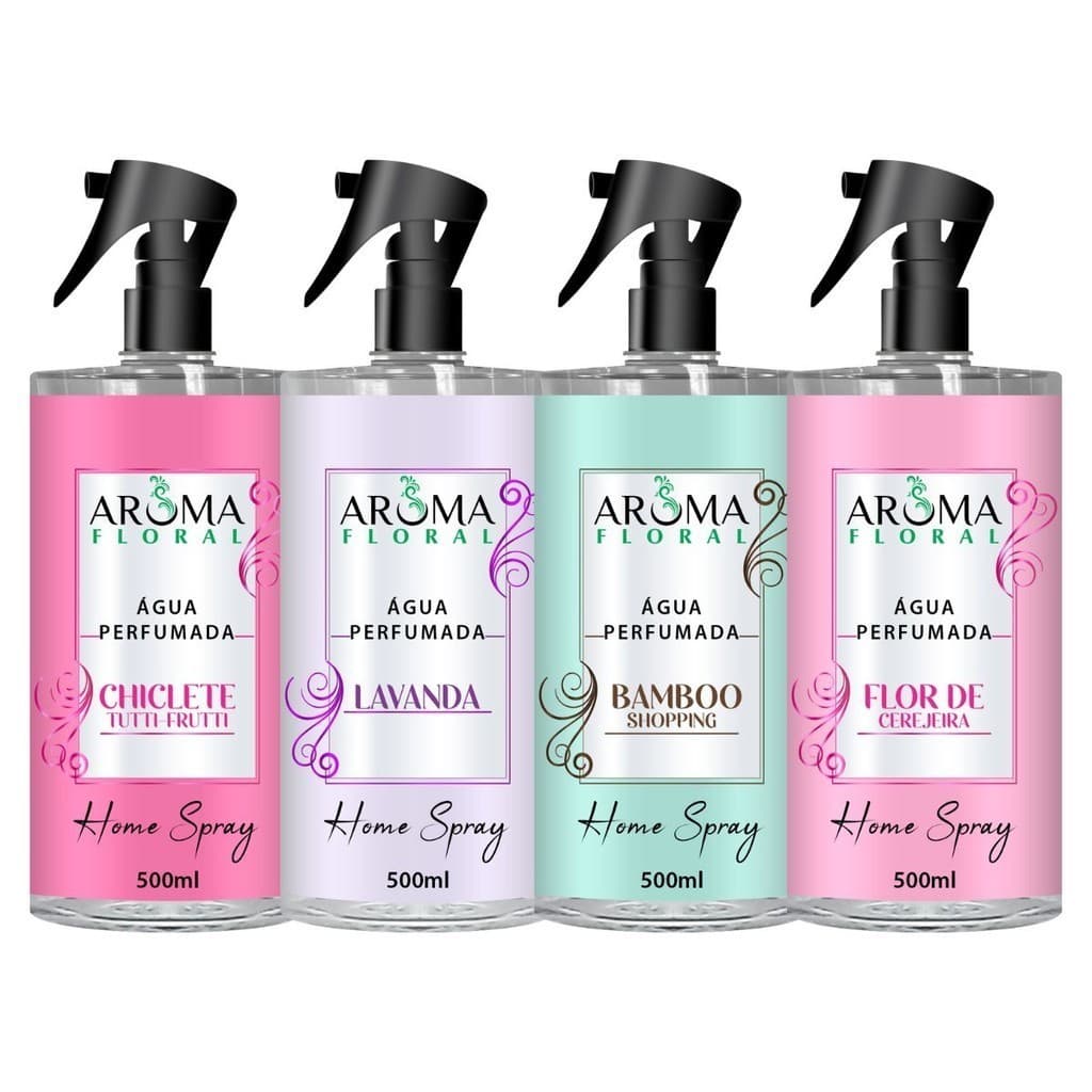 Home Spray Água Perfumada para Tecidos, Roupas e Lençóis Perfume para Ambientes