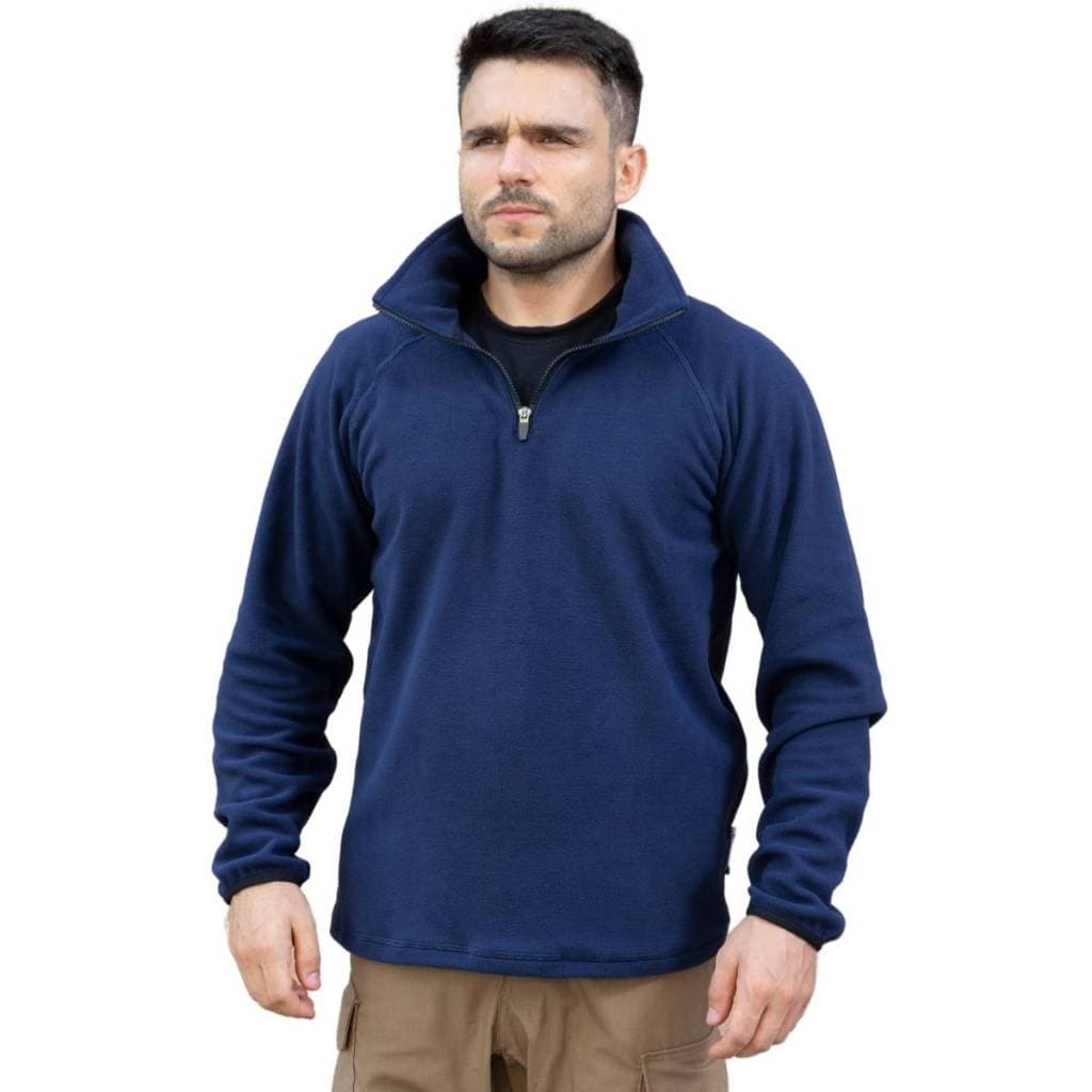 Casaco Masculino Fleece Moletom com Zíper Térmico Frio Neve Inverno Casual Trilha