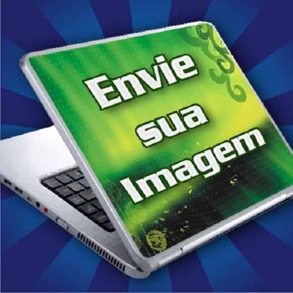 Adesivo Skin Película de Proteção para Notebook com Imagem Personalizada - Logo, Foto ou qualquer outra Imagem