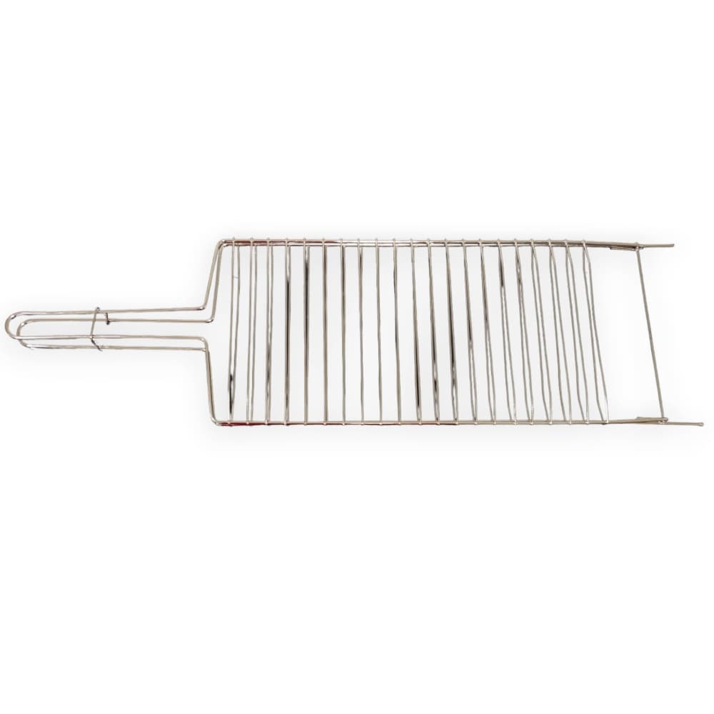Grelha Dupla 54x17 cm para Peixe Churrasco Premium Pequena Reipam