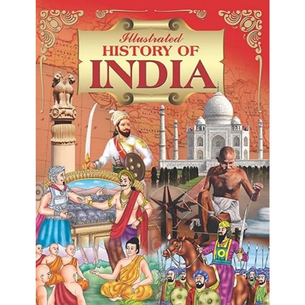 Livro Illustrated History of India